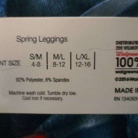 NWT West Loop Faux Denim Leggings - Picture 4 of 4